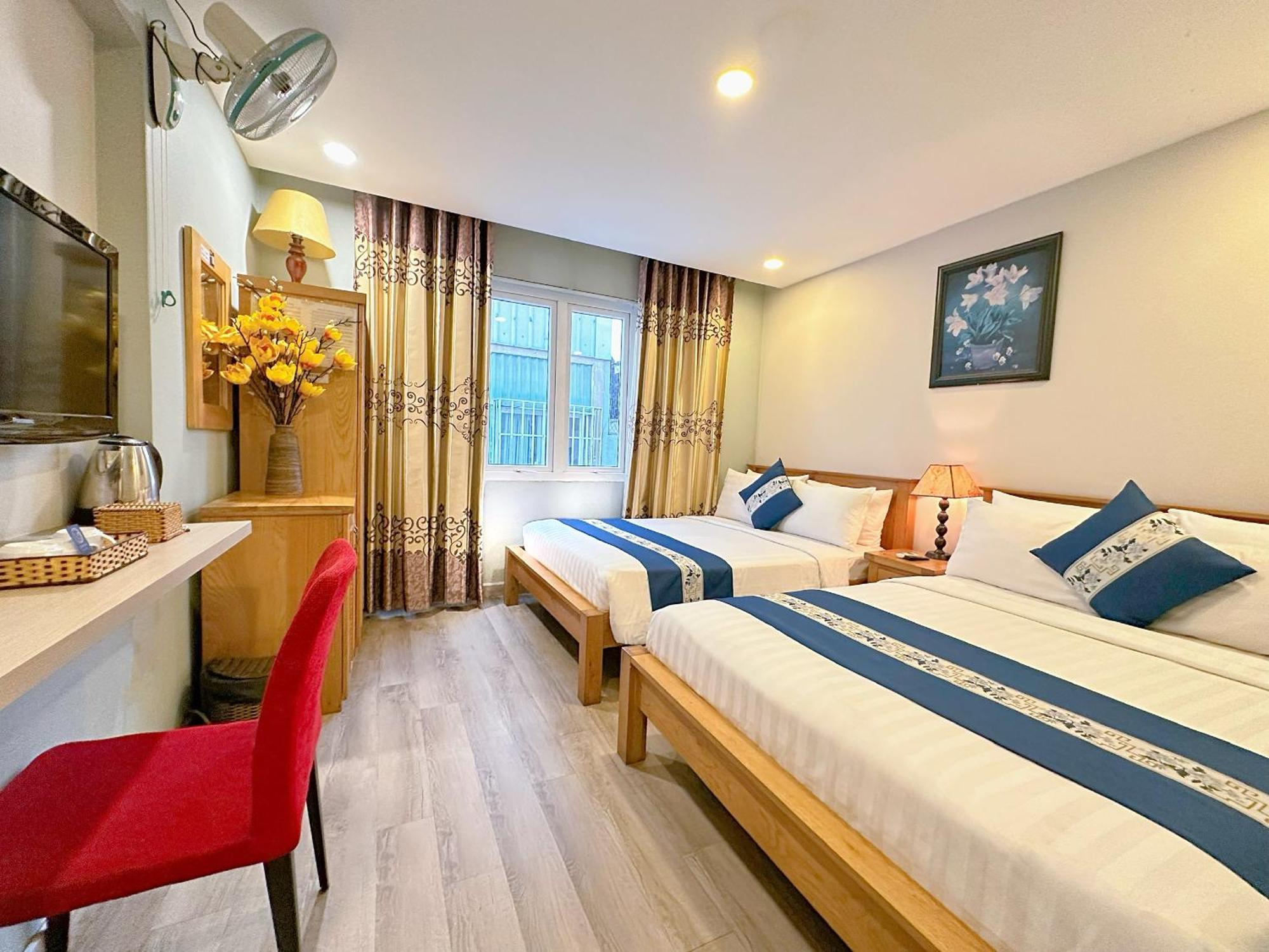 Luan Vu Hotel - Bui Vien Walking Street Ho Şi Min Exterior foto